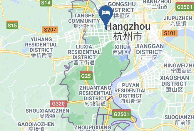 Hangzhou - Movie Hotel Maps