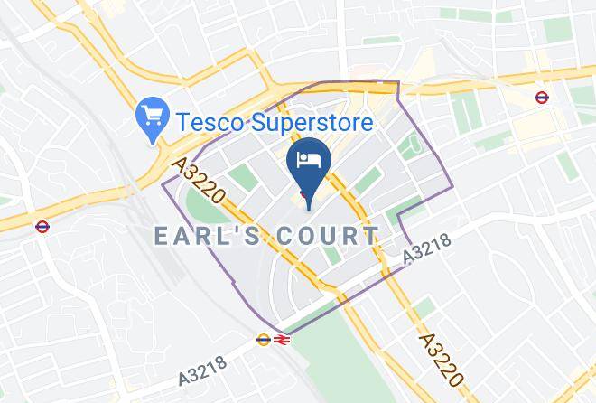 London - Mowbray Court Hotel Maps