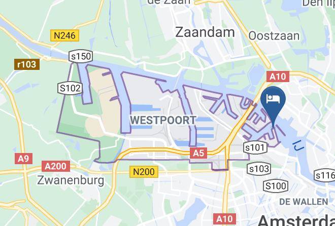 Amsterdam - Moxy Amsterdam Houthavens Maps