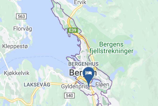 Moxy Bergen Map
