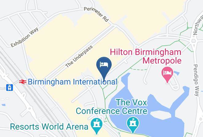 Solihull - Moxy Birmingham Nec Maps