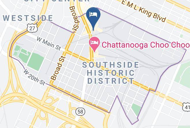 Hamilton - Moxy Chattanooga Downtown Maps