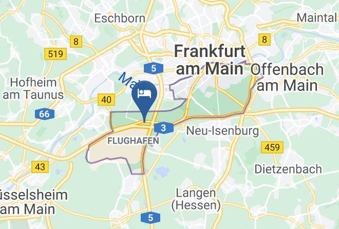 Frankfurt Am Main - Moxy Frankfurt Airport Maps