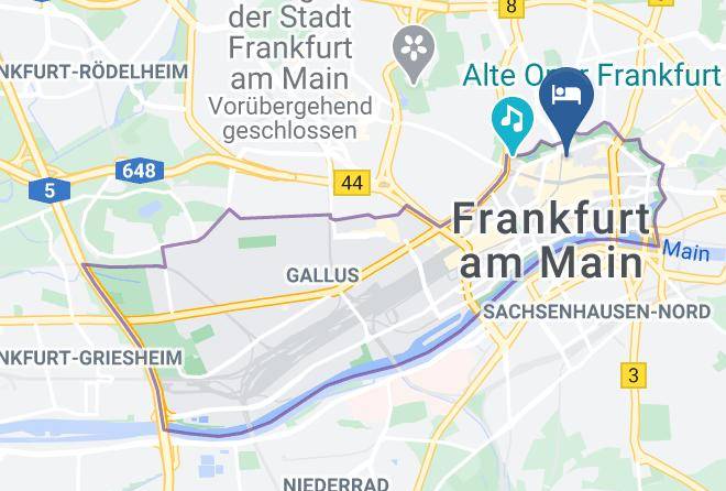 Frankfurt Am Main - Moxy Frankfurt City Center Maps