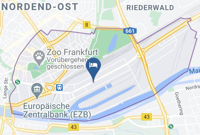 Frankfurt Am Main - Moxy Frankfurt East Maps