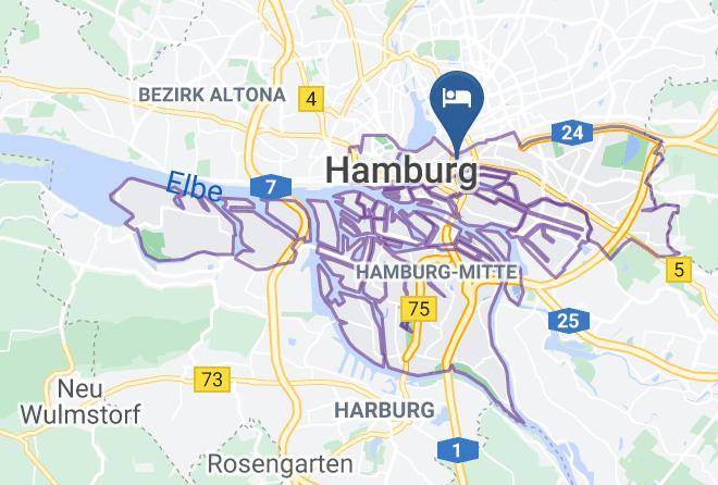 Moxy Hamburg City Map
