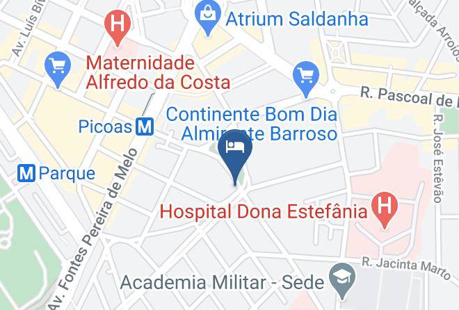 Lisbon - Moxy Lisbon City Maps