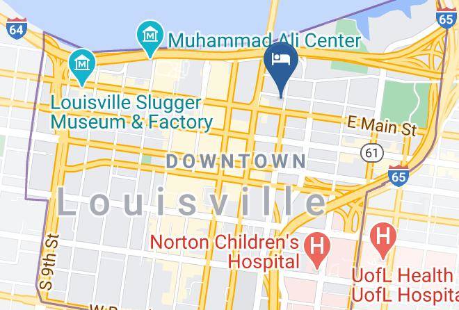 Jefferson - Moxy Louisville Downtown Maps