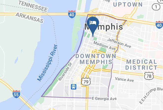 Shelby - Moxy Memphis Downtown Maps