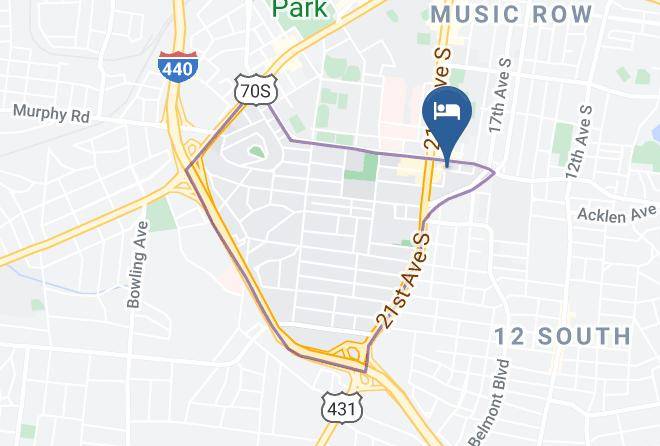 Davidson - Moxy Nashville Vanderbilt Area Maps