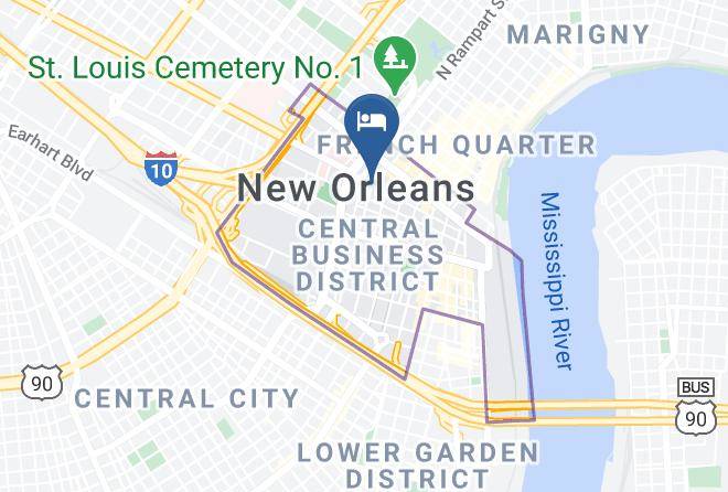 Orleans Par - Moxy New Orleans Downtown French Quarter Area Maps