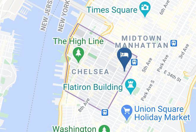 Fairfield Inn & Suites By Marriott New York Manhattan Chelsea Map