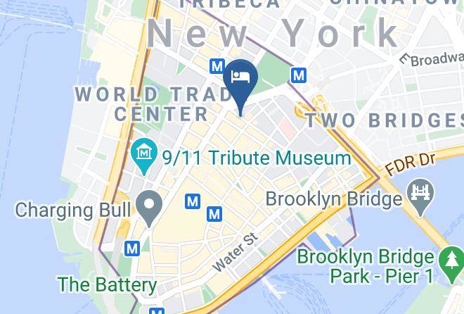 Moxy Nyc Downtown Map