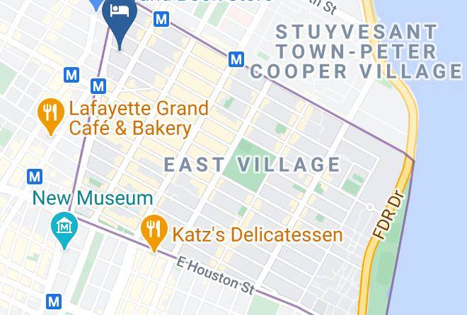 New York - Moxy Nyc East Village Maps