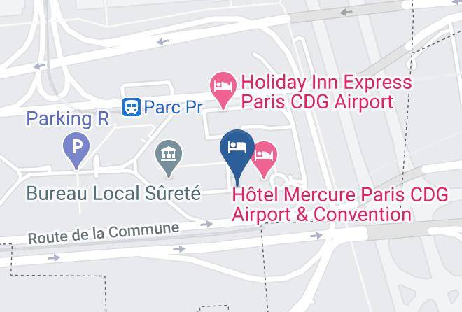 Val D Oise - Moxy Paris Charles De Gaulle Airport Maps