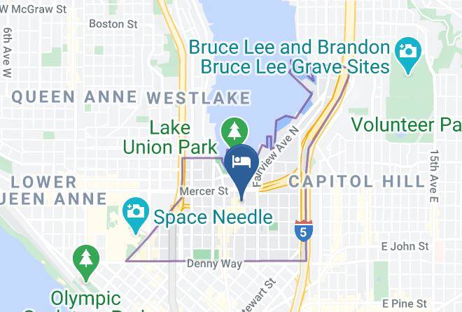 Moxy Seattle Downtown Map