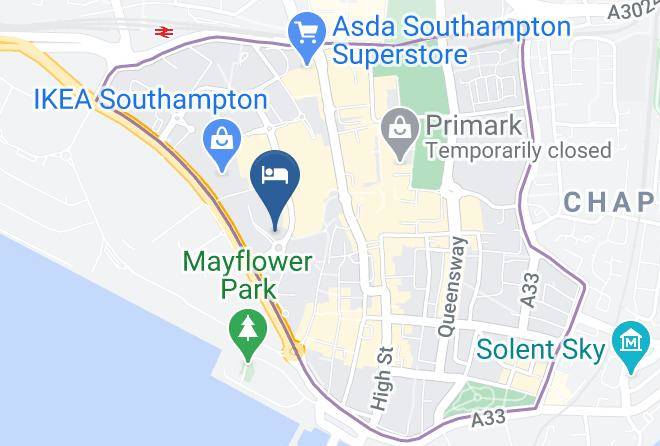 Southampton - Moxy Southampton Maps
