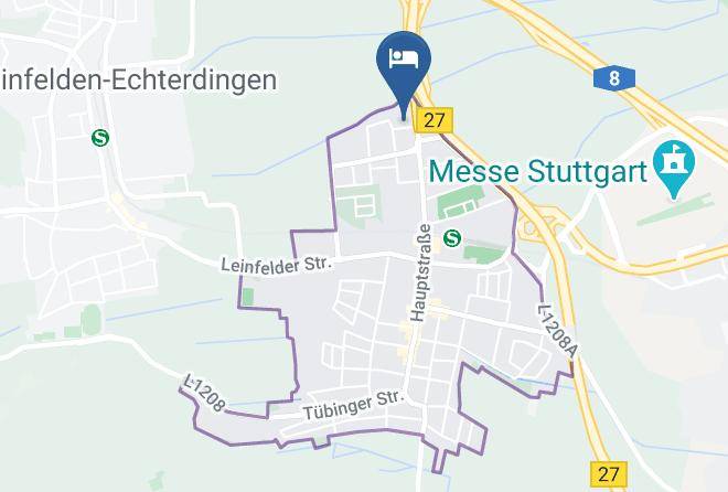 Esslingen - Moxy Stuttgart Airport Messe Maps