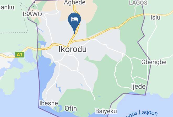 Ikorodu - Moye Hotel Maps