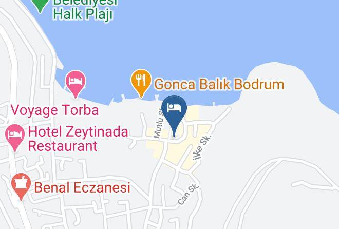Bodrum - Moyo Beach Hotel Maps