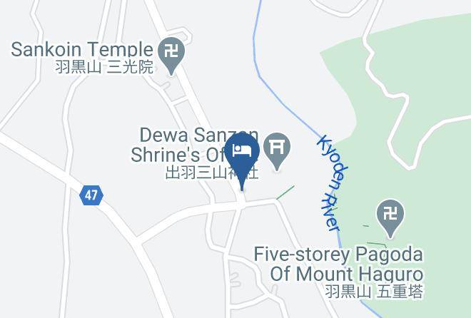 Tsuruoka City - Moyonezawaya Hotel Maps