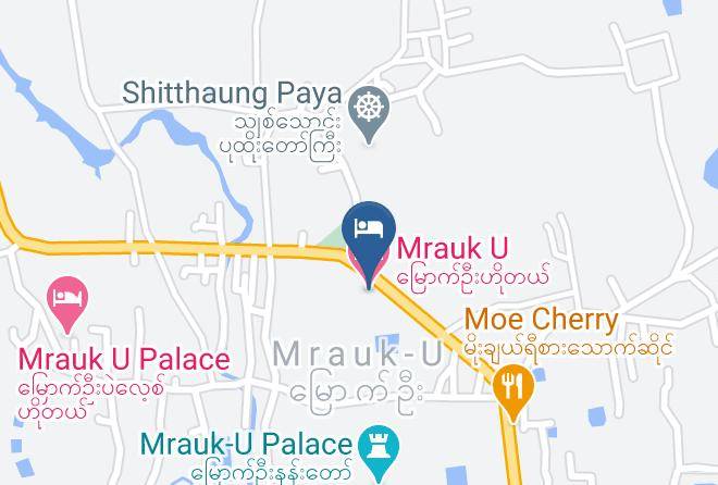 Sittwe - Mrauk U Hotel Maps
