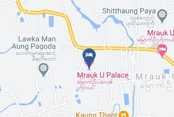 Sittwe - Mrauk U Palace Hotel Maps