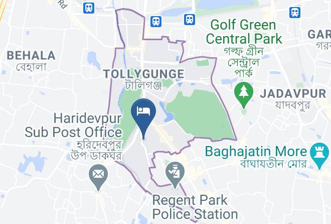 Kolkata - Mrigonabhi Bon Bunglow Maps