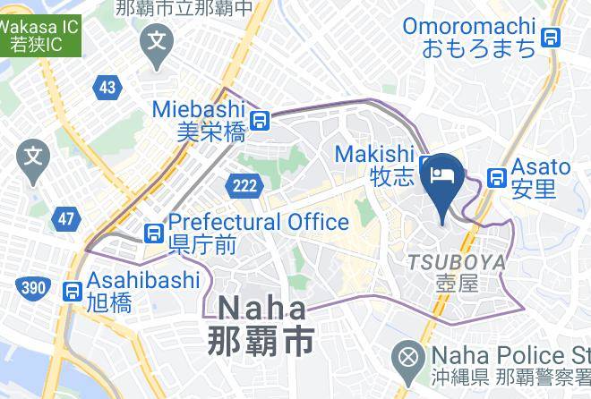 Naha City - Mr Kinjo Eminence Inn Makishi Maps