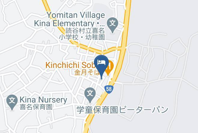 Yomitan Vil Nakagami District - Mr Kinjo In Haibisu Kina Maps