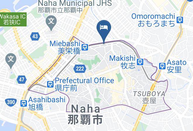 Naha City - Mr Kinjo In Miebashi Maps