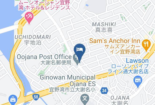 Ginowan City - Mr Kinjo In Uchidomari Maps