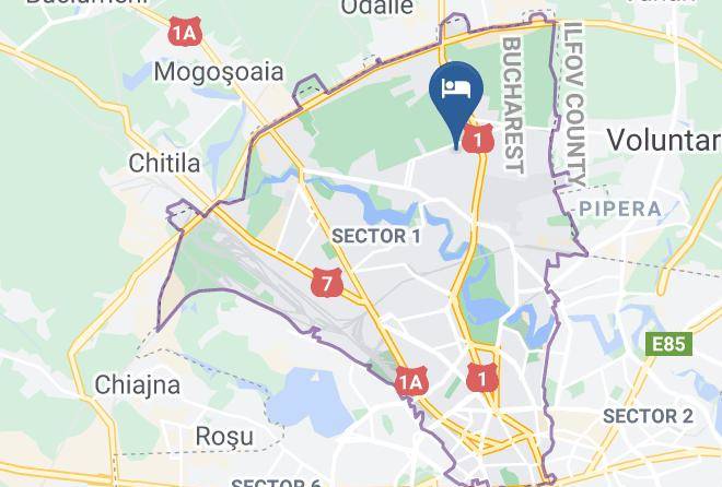 Bucharest - Mrs Residence Baneasa Maps