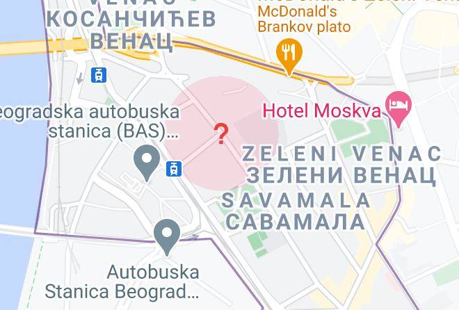 Belgrade City - Mr Walker Maps