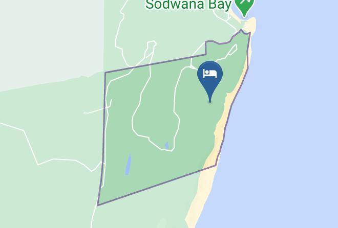 Umkhanyakude - Mseni Beach Lodge Maps