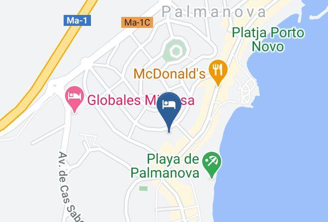 Baleares - Msh Mallorca Senses Hotel Palmanova Maps