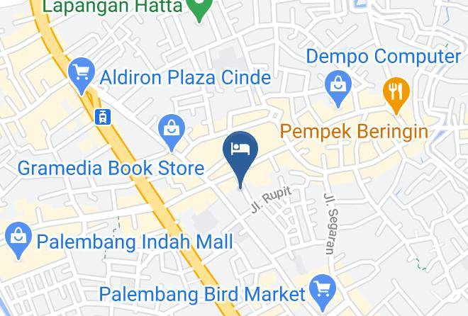 Palembang - Msquare Hotel Maps
