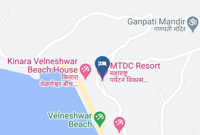 Guhagar - Mtdc Resort Maps