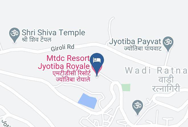 Panhala - Mtdc Resort Jyotiba Royale Maps