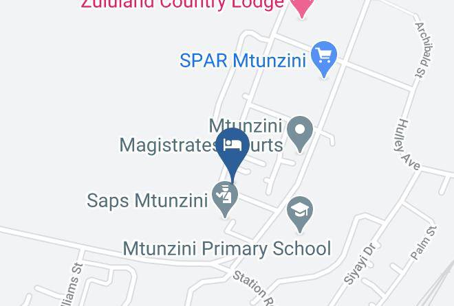 King Cetshwayo - Mtunzini B & B Maps