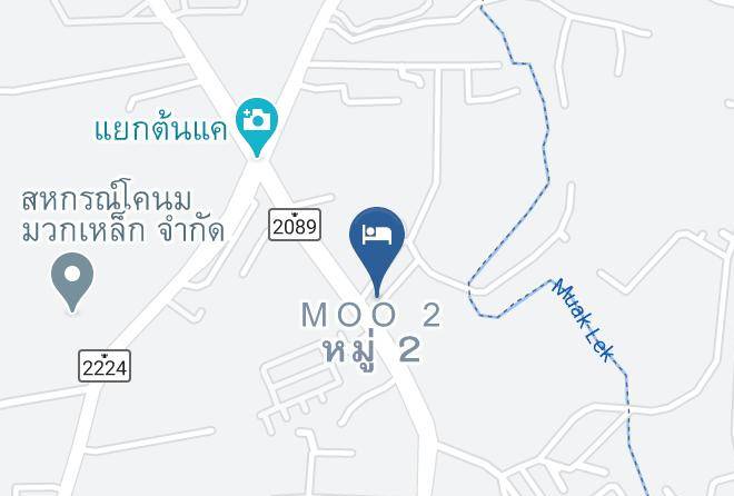 Muaklek Pruksa Resort Map - Sara Buri - Amphoe Muak Lek