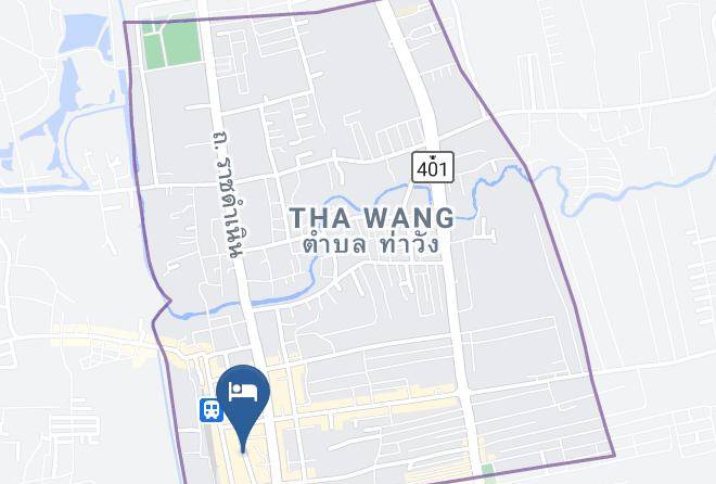 Amphoe Mueang Nakhon Si Thammarat - Muang Thong Hotel Maps