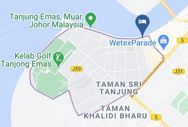 Muar Traders Hotel Map