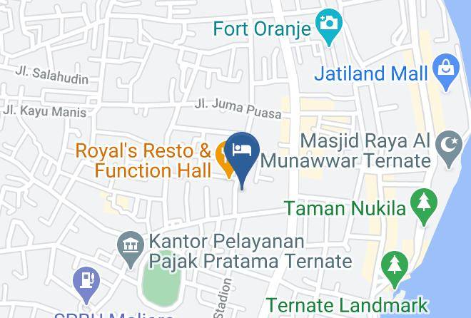 Ternate - Hotel Emerald Maps
