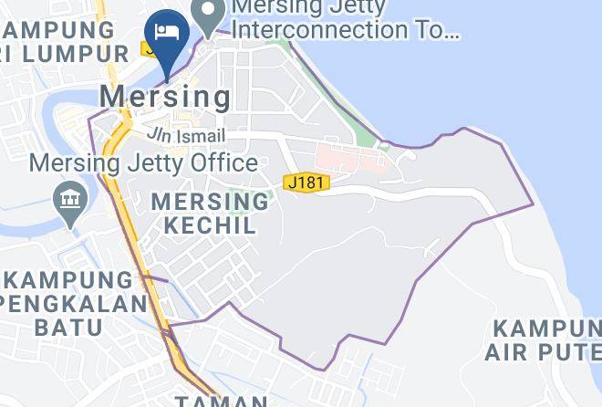Daerah Mersing - Muara Inn Maps