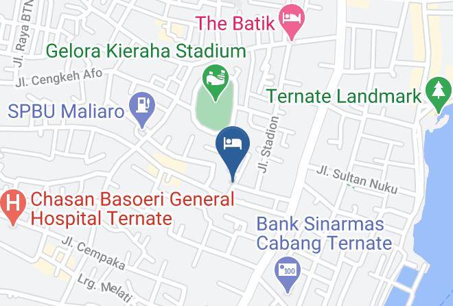 Ternate - Muara Inn Ternate Maps
