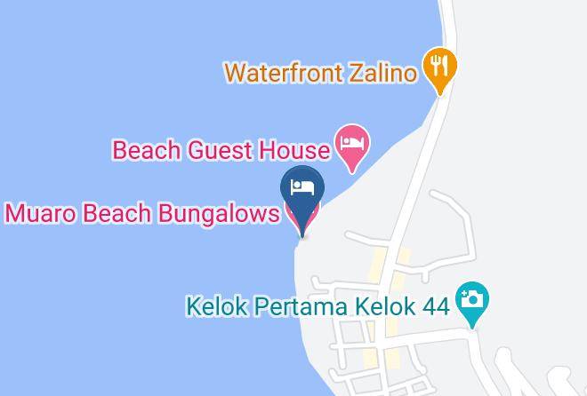 Agam Regency - Muaro Beach Bungalows Maps
