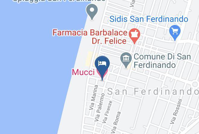 Reggio Di Calabria - Mucci Hotel Maps