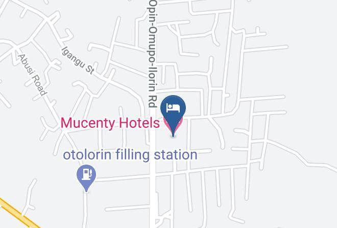 Omu Aran - Mucenty Hotels Maps
