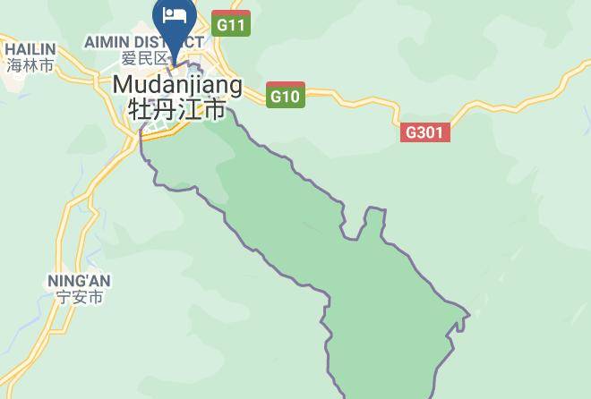 Mudanjiang - Mudanjiang Jiangyuan No 1 Hotel Maps